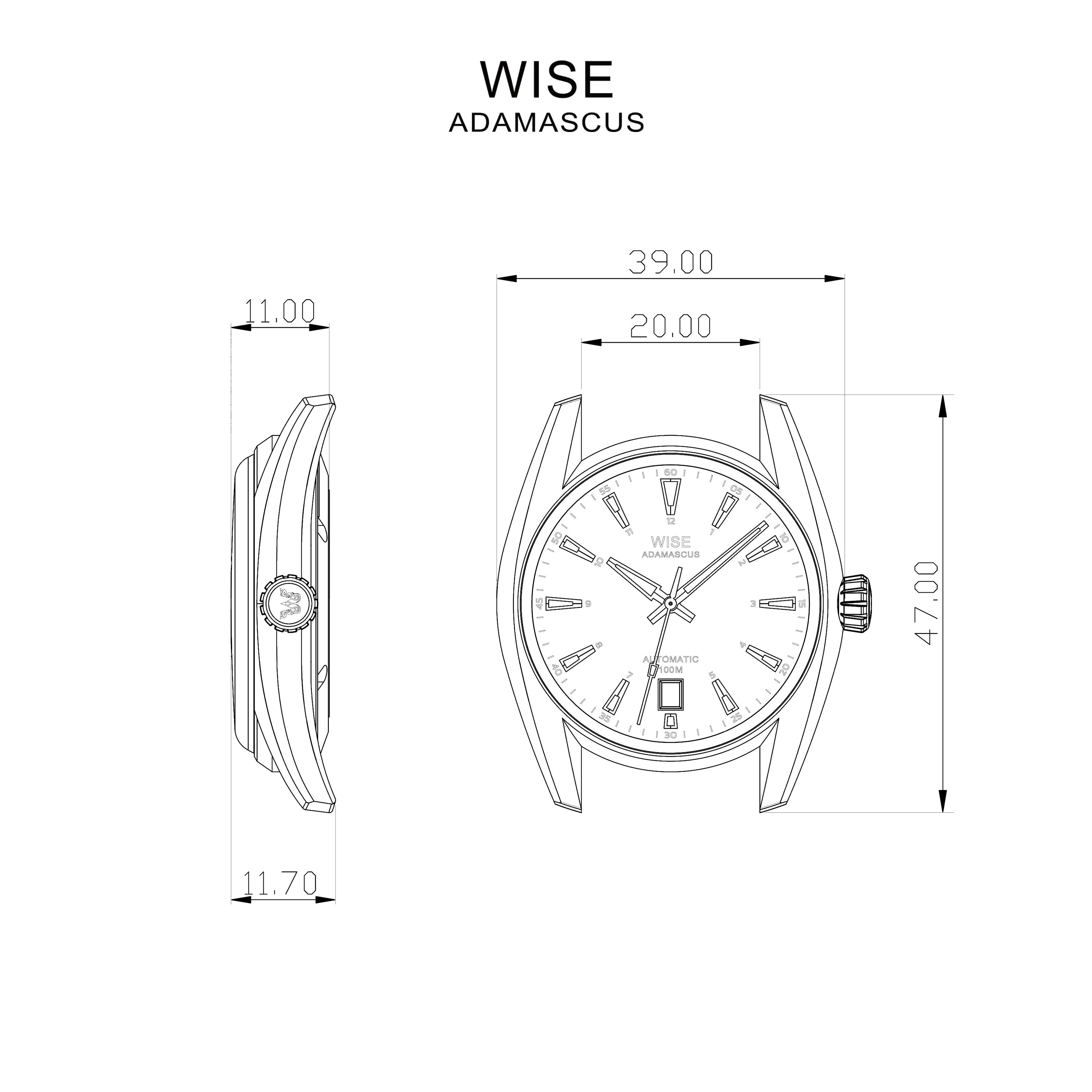 ADAMASCUS AD773 Damascus Stainless steel - Image 6