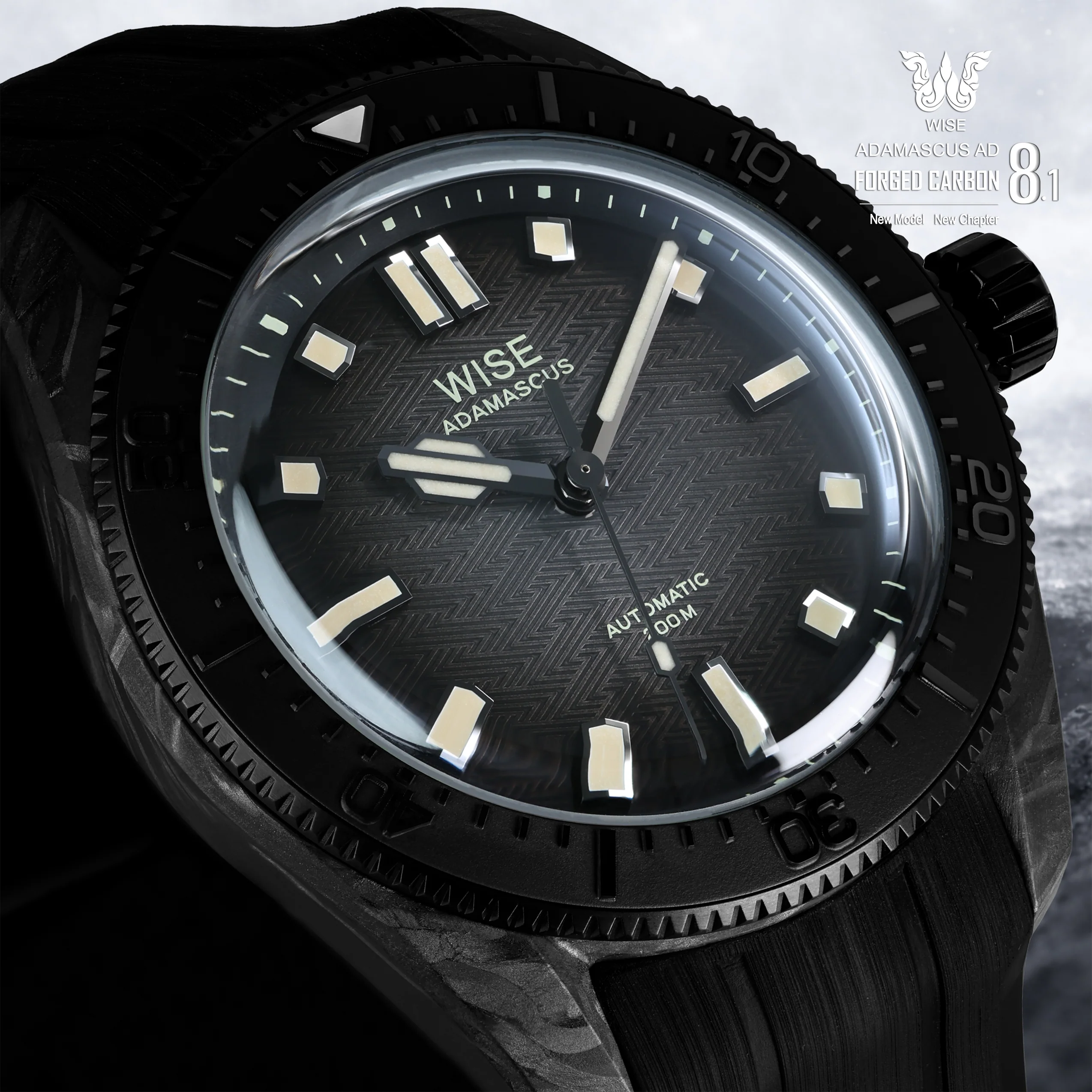 ADAMASCUS AD8111CB Forged Carbon - Image 3