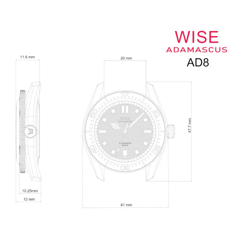 ADAMASCUS AD810A Stainless 904L - Image 8