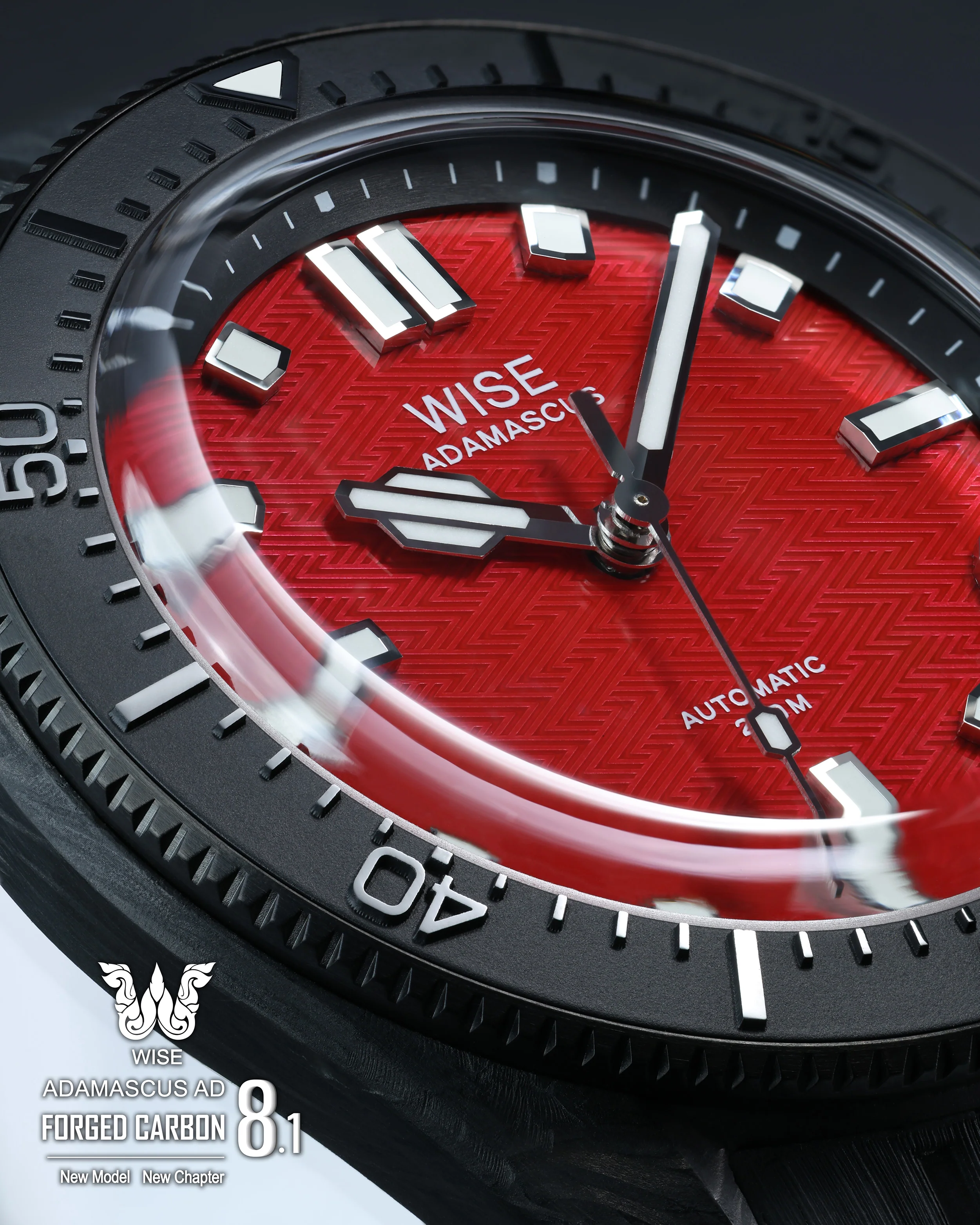 ADAMASCUS AD8150CB Forged Carbon - Image 4