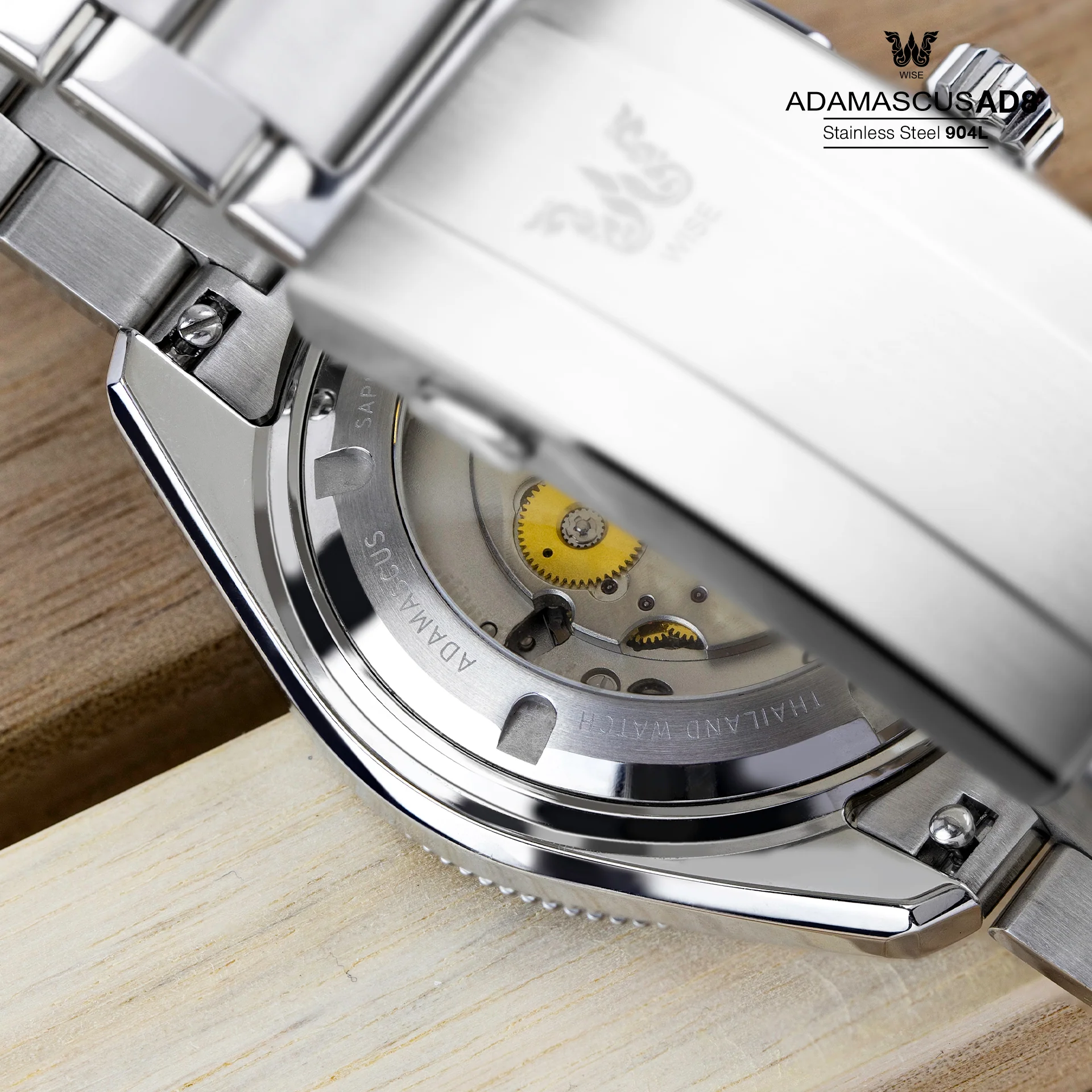 ADAMASCUS AD840A-S Stainless 904L Bracelet Set - Image 4