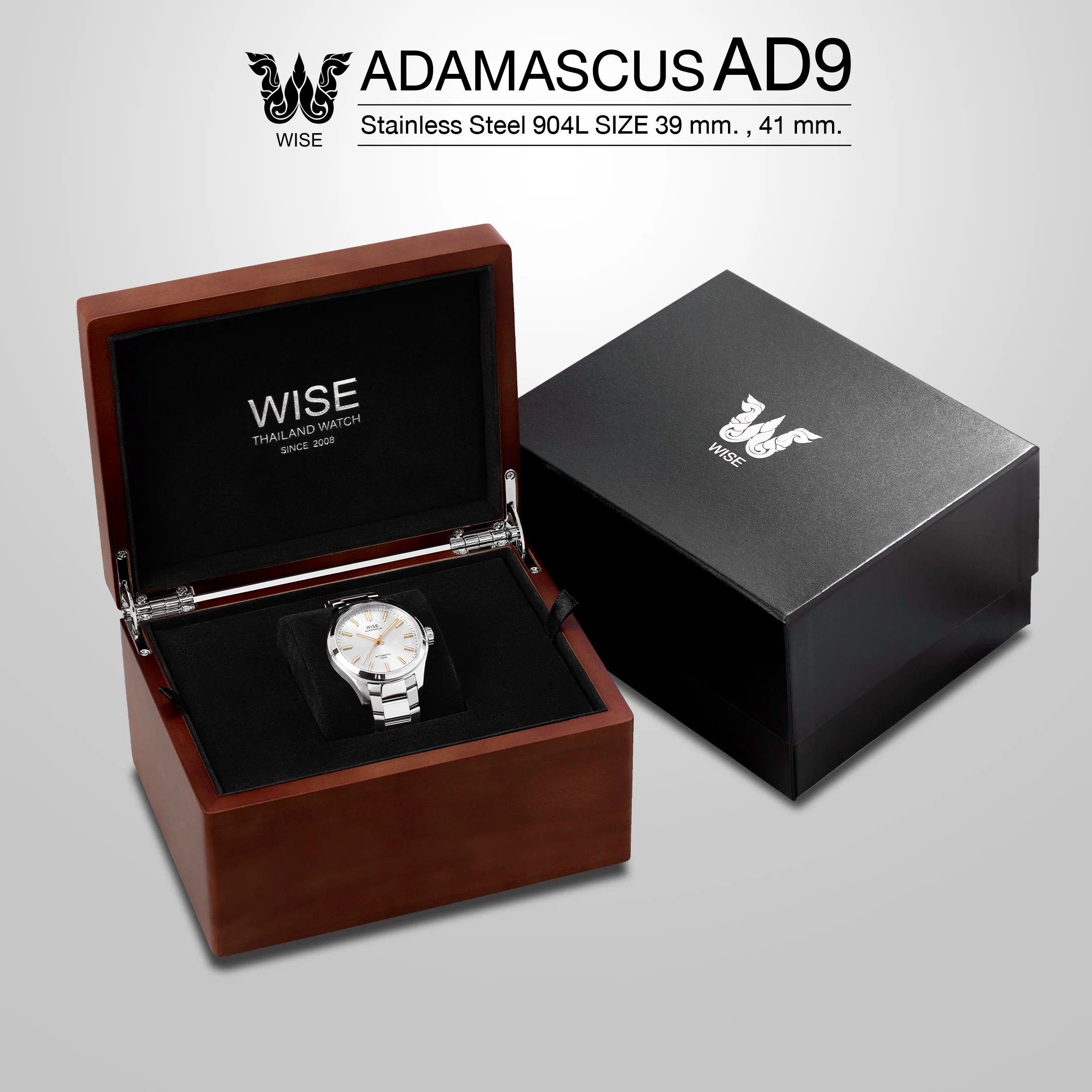 ADAMASCUS AD970 Stainless 904L (39 mm.) - Image 5