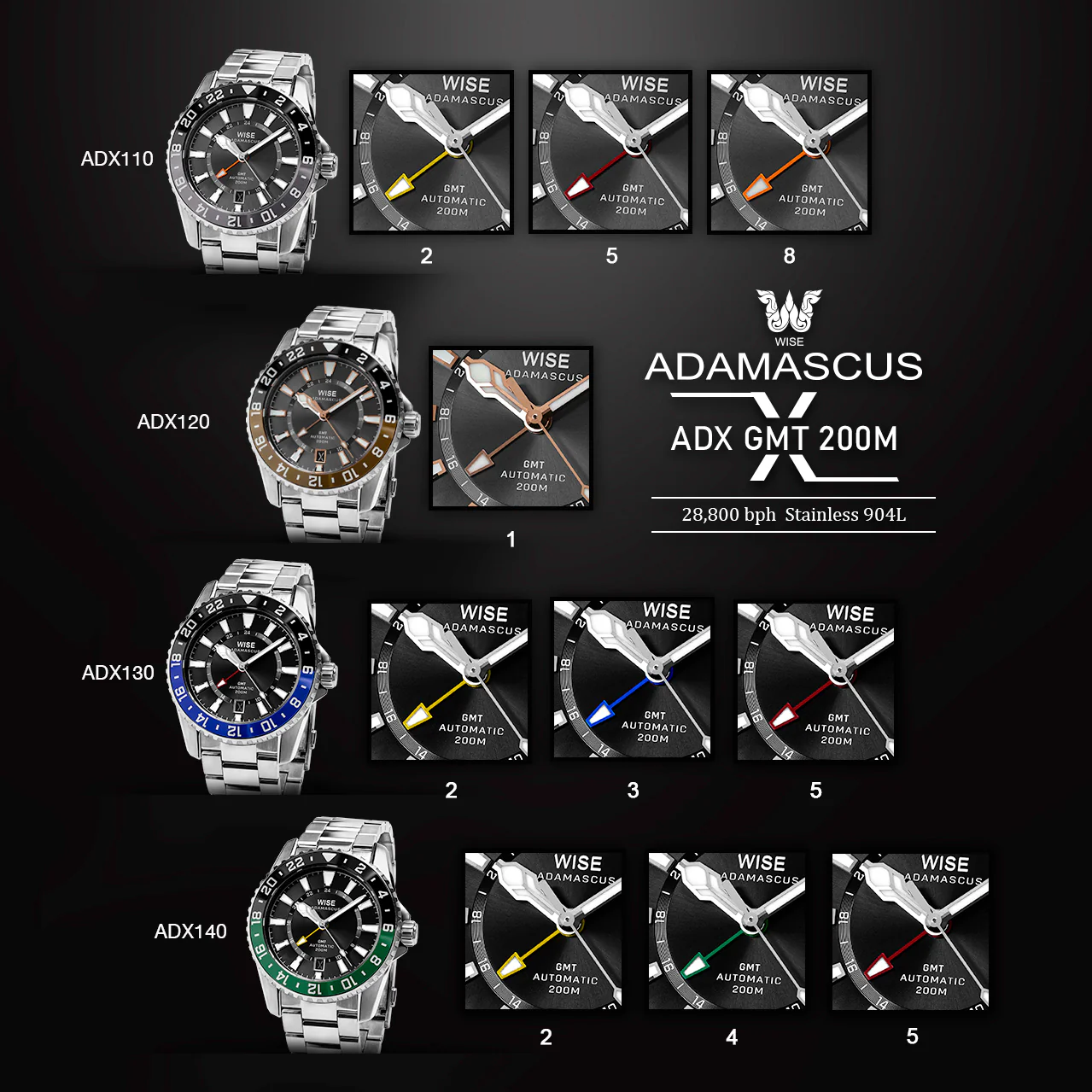 ADAMASCUS ADX110 True GMT - Image 6