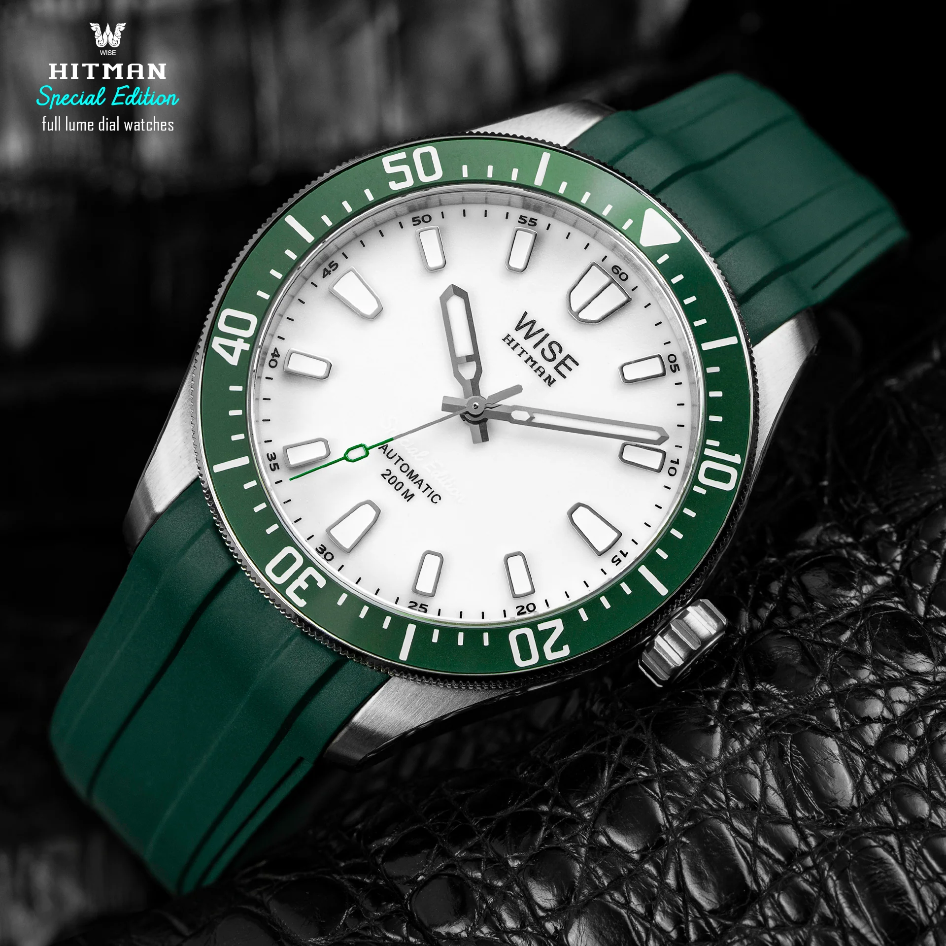 HITMAN HIT66 Full Lume Special Edition (Hitman FKM rubber) - Image 5