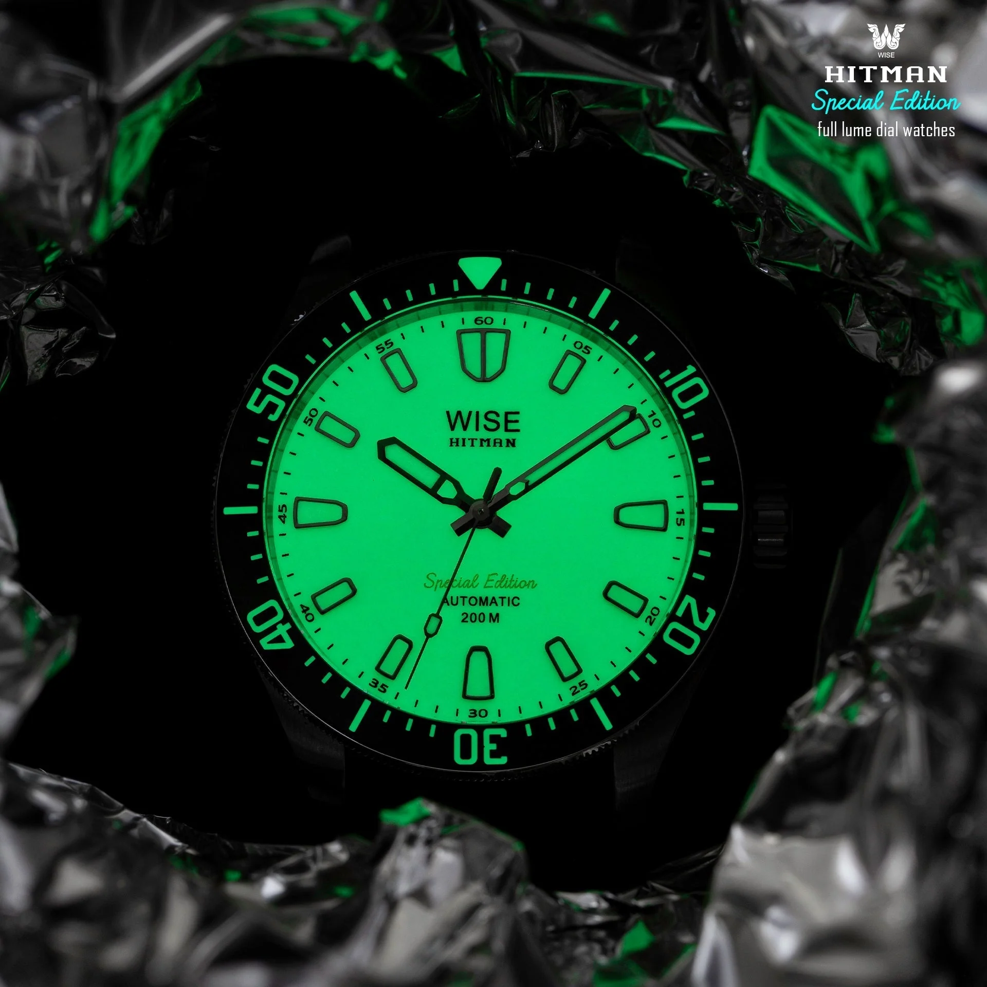 HITMAN HIT66 Full Lume Special Edition (Jetfire FKM rubber) - Image 3