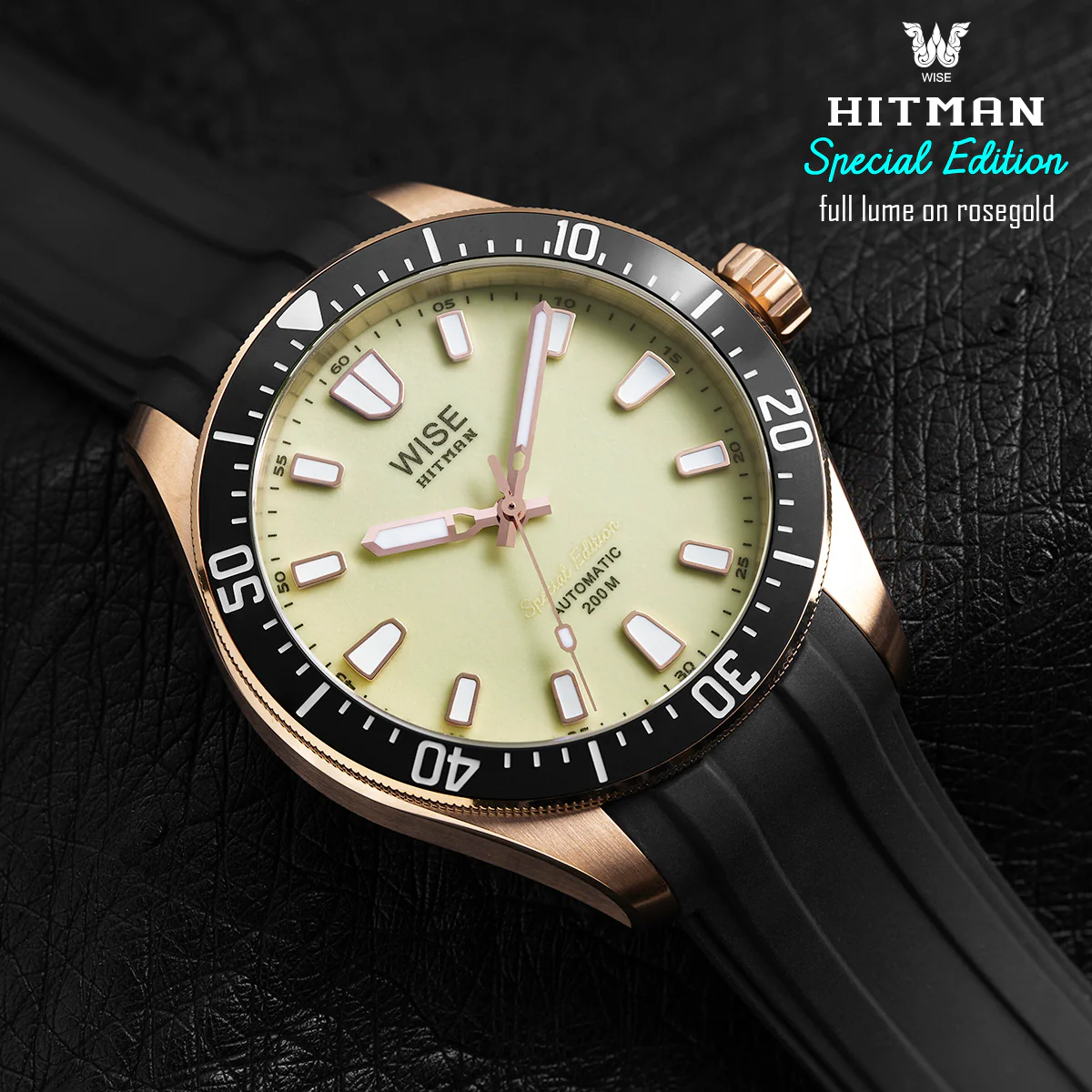 HITMAN HIT67 Full Lume Special Edition (Rose Gold) - Image 7