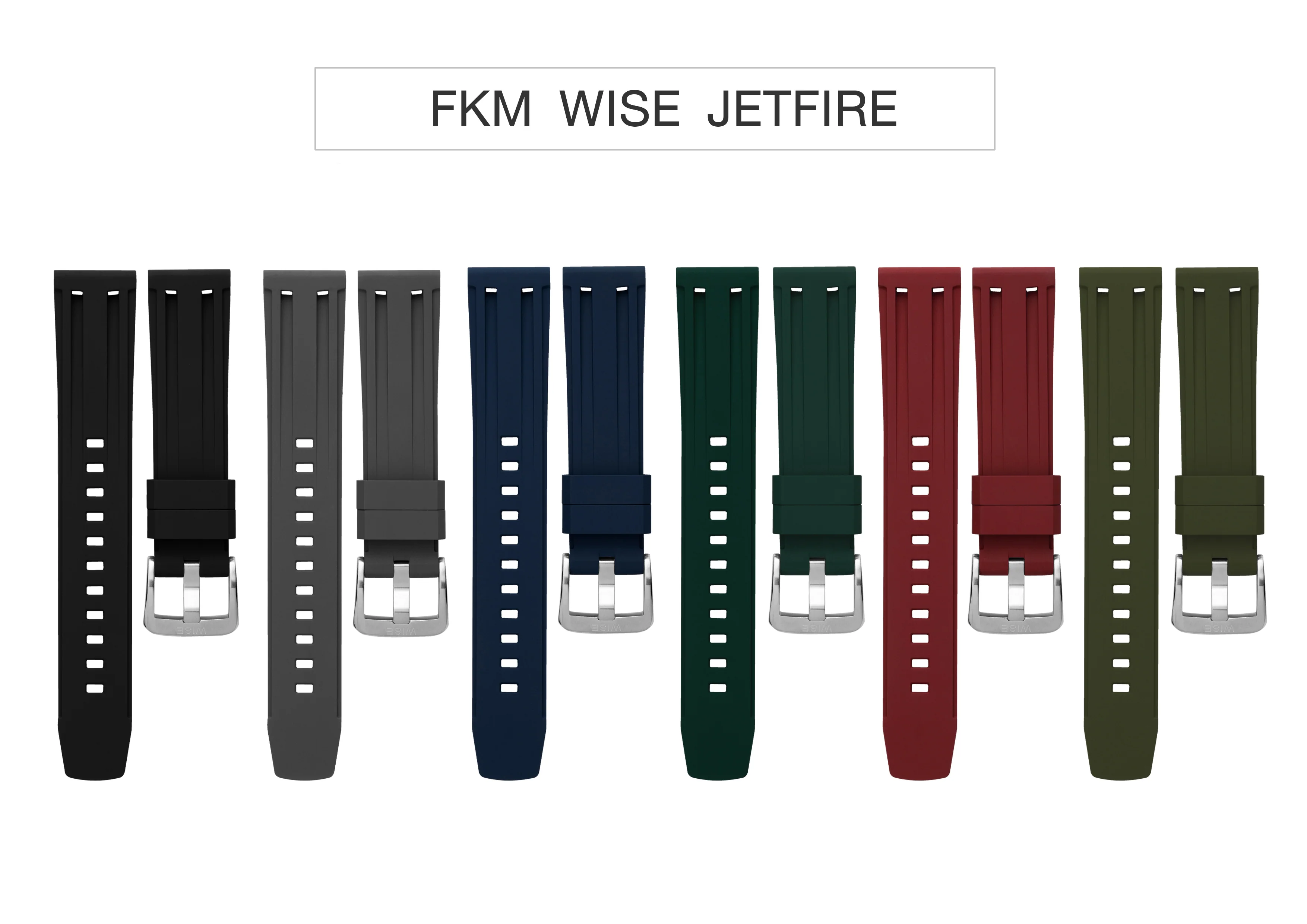 WISE Jetfire Strap (FKM Rubber) 20 mm. - Image 2