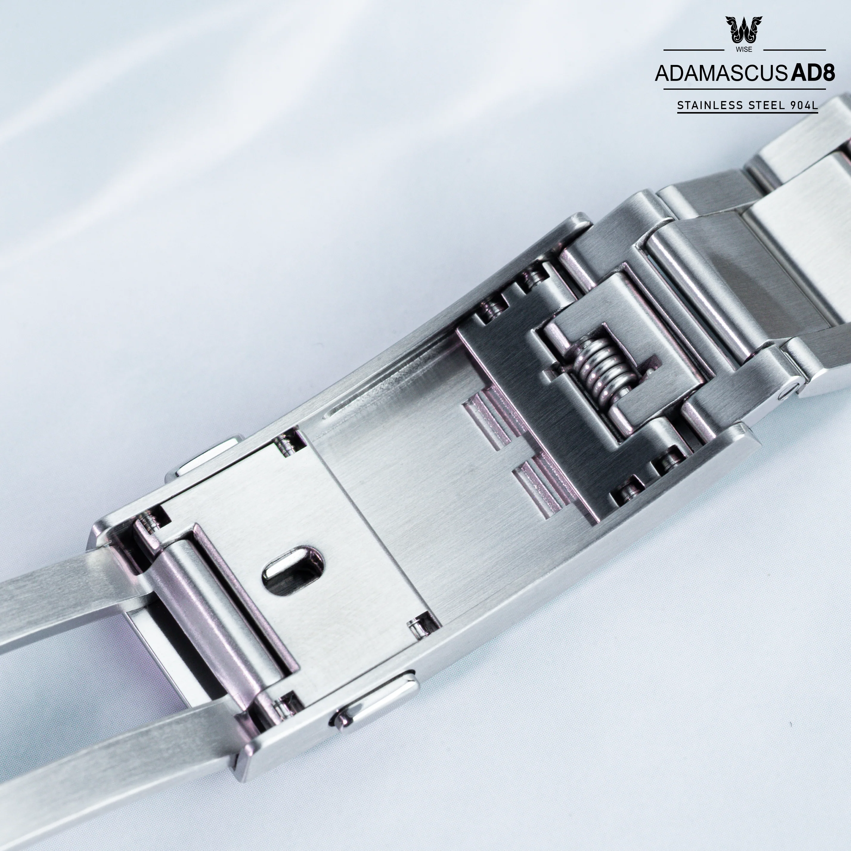 WISE AD8SS Bracelet Stainless Steel 904L 20 mm. (New Version) - Image 3