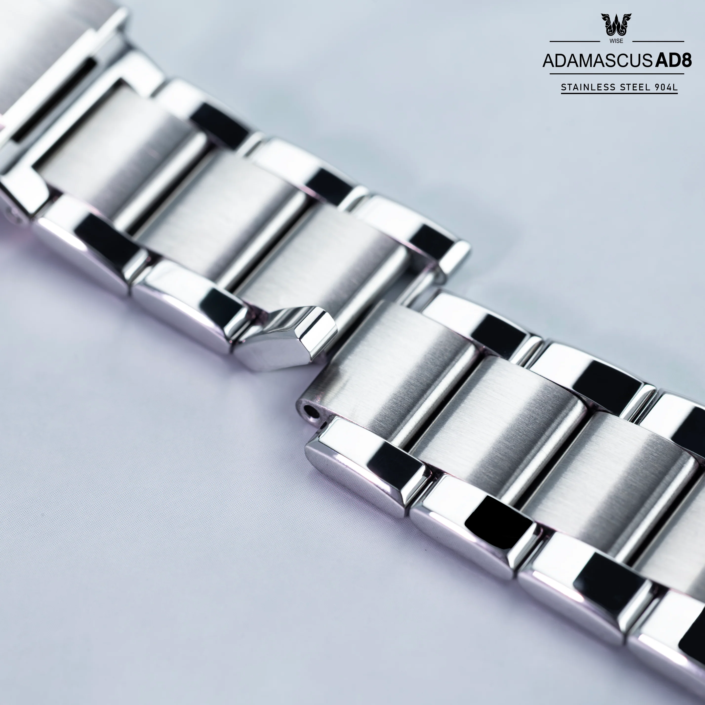 ADAMASCUS AD810A-S Stainless 904L Bracelet Set - Image 8