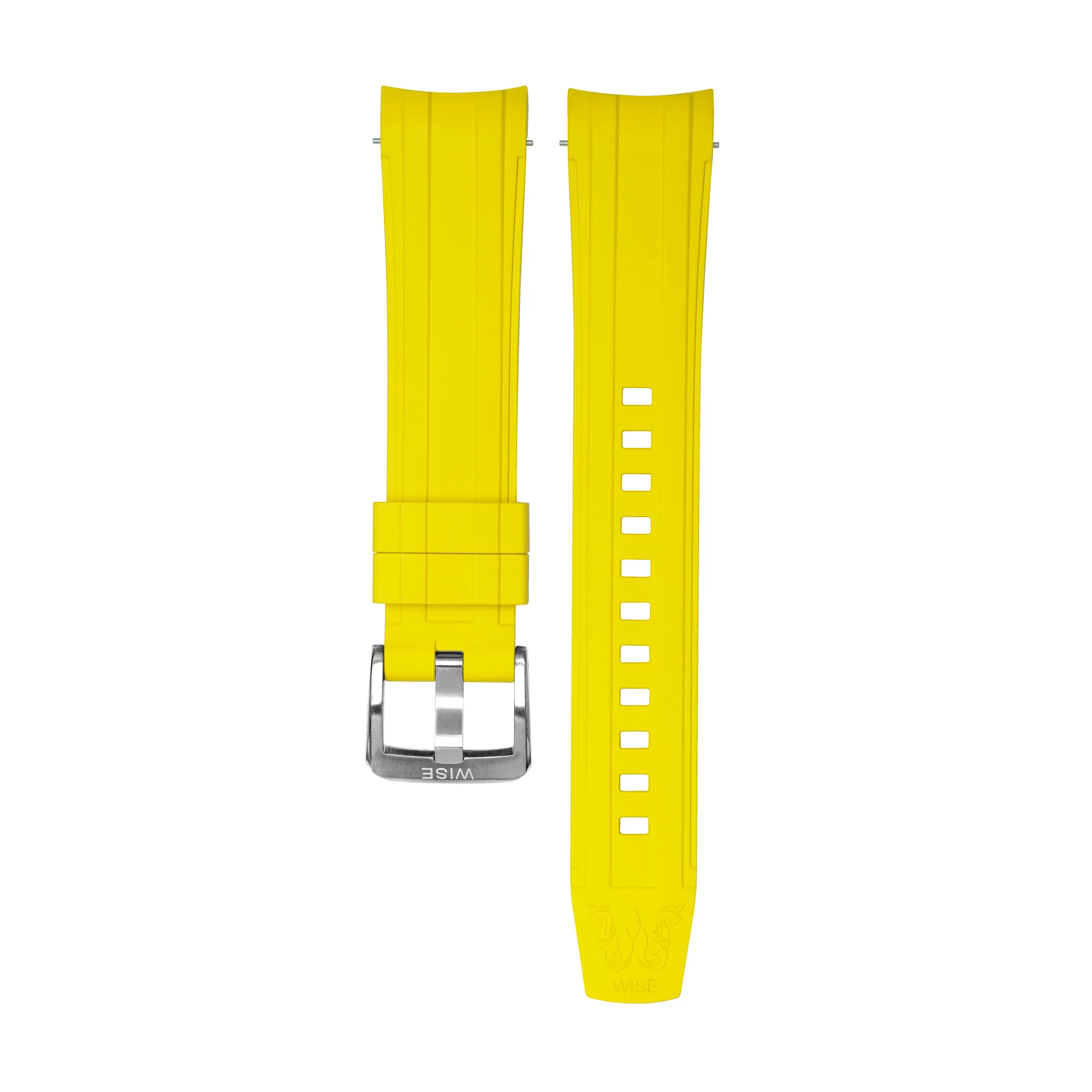 WISE HITMAN FKM Rubber Strap 20 mm. (Curved end) - Image 13